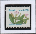 Stamps Brazil -  Flores: Quiabentia zehnteri