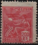 Sellos de America - Brasil -  Aviación