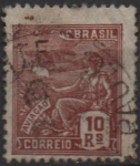 Stamps Brazil -  Aviación