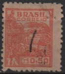 Stamps Brazil -  Agricultura