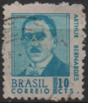 Stamps Brazil -  Pres. Arthur Bemades