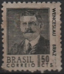 Stamps Brazil -  Wenceslau Pereira