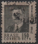 Stamps Brazil -  Wenceslau Pereira