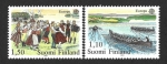 Stamps : Europe : Finland :  655-656 - Folklore