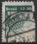 Stamps Brazil -  Frutos: Piña