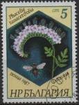 Stamps Bulgaria -  Abejas y Plantas: Phacelia