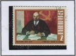 Stamps Bulgaria -  Lenin 