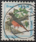 Stamps Brazil -  Pájaros: Turdus