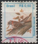 Stamps Brazil -  Pájaros: Zonotrichia