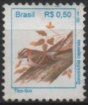 Stamps Brazil -  Pájaros: Zonotrichia