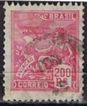 Stamps Brazil -  Aviación