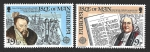 Stamps United Kingdom -  212-213 - Acontecimientos Históricos (ISLA DE MAN)