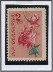 Stamps Bulgaria -  Rosas