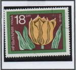 Stamps Bulgaria -  Flores: Tulipan