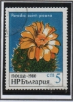 Stamps Bulgaria -  Flores d' Cactus:  Parodia Saint-pieana