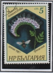 Stamps Bulgaria -  Abejas y Plantas: Phacelia