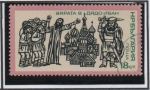 Stamps Bulgaria -  Grabados en Madera: Retun d' campesinos desterrados