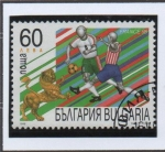 Stamps Bulgaria -  Champions Francia'98