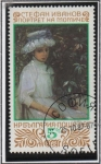 Stamps Bulgaria -  Retratos: Niña d' Stefan Ivanov