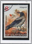 Sellos de Europa - Bulgaria -  Aves: Árdea Cinerea