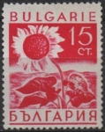 Stamps Bulgaria -  Flores:  Girasol