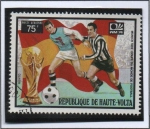 Stamps Burkina Faso -  Champions Francia'74