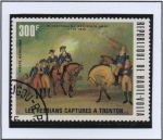 Stamps Burkina Faso -  Hessians Capturado en Trenton