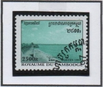 Stamps Cambodia -  Presa