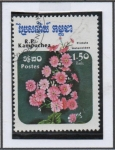 Stamps Cambodia -  Flores: Primula