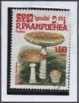 Stamps Cambodia -  Hongos: Coprinus