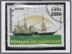 Stamps Cambodia -  Barcos: Steamship