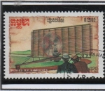 Stamps Cambodia -  Primeros Diseños d' Aviones: Horacio F. 1893