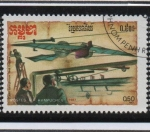 Stamps Cambodia -  Primeros Diseños d' Aviones: John Stringlellow 1883