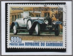 Stamps Cambodia -  Automóviles Antiguos: Roils Royce Silver Ghost 1909