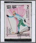 Stamps Cambodia -  Juegos d' Invierno Sarajevo:  Cross-Country