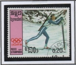 Stamps Cambodia -  Juegos d' Invierno Cagary: Blathlon