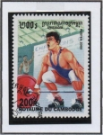 Stamps Cambodia -  Deportes: Pesas