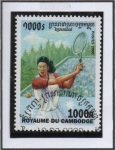 Stamps Cambodia -  Deportes: Tenis