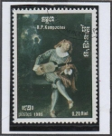 Stamps Cambodia -  La musica atraves d' l' Años: Mezzetin