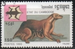 Stamps Cambodia -  Cynocephalus