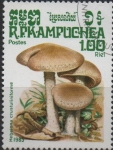 Stamps Cambodia -  Hongos: Hebelona