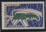 Stamps Cameroon -  Langosta