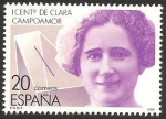 Stamps : Europe : Spain :  2929 - I Centº del nacimiento de Clara Campoamor