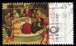 Stamps Germany -  500º aniversario del nacimiento de Lucas Cranach , el Joven (1515-1586).