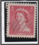 Stamps Canada -  Elizabel II