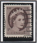 Sellos de America - Canad -  Elizabel II