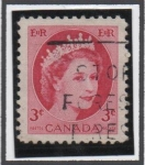 Stamps Canada -  Elizabel II