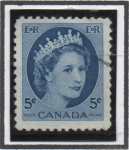 Stamps Canada -  Elizabel II