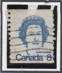 Sellos de America - Canad� -  Elizabel II