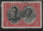 Sellos de America - Canad� -  Rey Jorge V y Elizabeth 